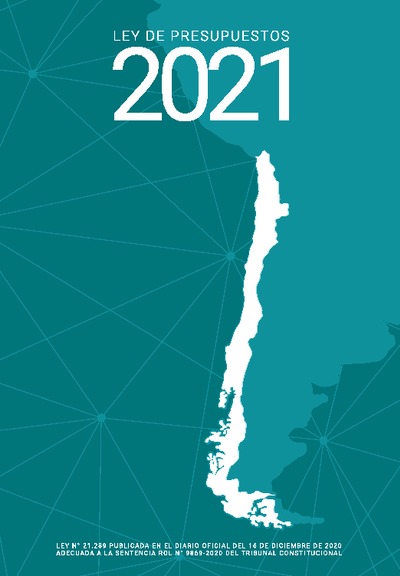 Ley de Presupuesto del Sector Público año 2021 Ley de Presupuesto del Sector Público año 2021