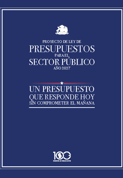 Folleto de Prioridades Presupuestarias Proyecto de Ley de Presupuestos 2027