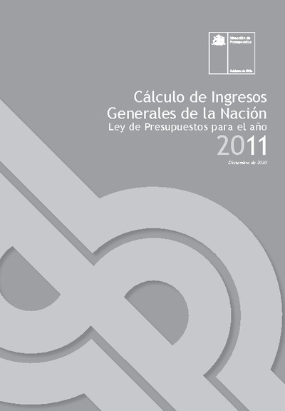 Cálculo de Ingresos Generales de la Nación año 2011