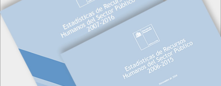 Dipres publica informe de Estadísticas de Recursos Humanos del Sector Público 2007-2016