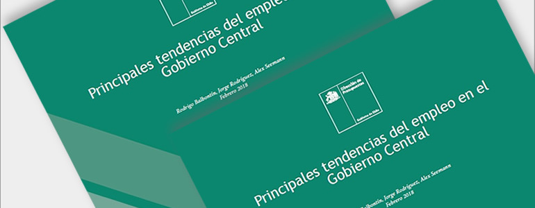 Dipres publica documento Principales Tendencias del Empleo Público en el Gobierno Central