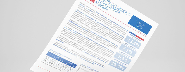 Boletín de Ejecución Presupuestaria Julio 2020