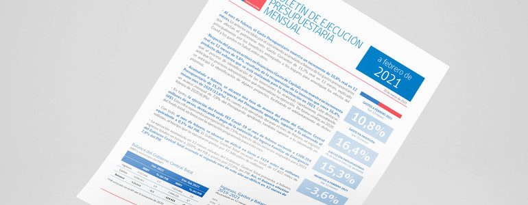 Boletín de Ejecución Presupuestaria febrero 2021 Boletín de Ejecución Presupuestaria febrero 2021