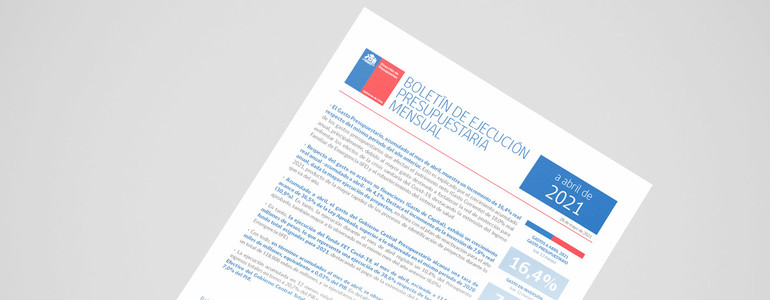 Boletín de Ejecución Presupuestaria Abril 2021 Boletín de Ejecución Presupuestaria Abril 2021