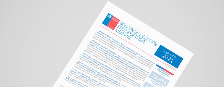 Boletín de Ejecución Presupuestaria Agosto 2021 Boletín de Ejecución Presupuestaria Agosto 2021