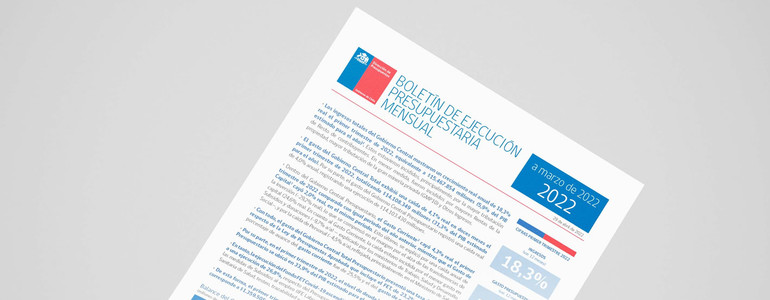 Boletín de Ejecución Presupuestaria abril 2022 Boletín de Ejecución Presupuestaria abril 2022