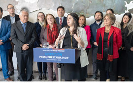 Gobierno destaca inédita ejecución presupuestaria en inversión del MOP durante el primer semestre